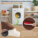 Naminių gyvūnų laipteliai iš putplasčio 4 pakopų (Ruda)