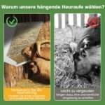 Dvi funkcijų ėdžių stovas su talpykla pašarui ir dubenėliu grūdams (Sidabrinė)