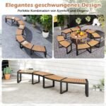 Lauko suoliukas be atlošo 360 kg atlaikantis (Ruda)