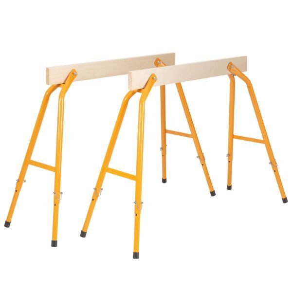 Reguliuojami medienos pjovimo stovai 2 vnt (Geltona)