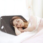 Ergonomiškas atraminis pagalvės įdėklas su atminties putomis (Ruda)