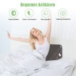 Ergonomiškas atraminis pagalvės įdėklas su atminties putomis (Ruda)