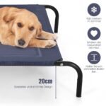 Lauko šunų gultas 130x90 cm (Pilka)