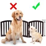 Apsauginis sulankstomas medinis atitvaras gyvūnams (Ruda)