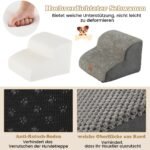 Dvipakopiai putplasčio šunų laipteliai (Pilka)
