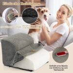Dvipakopiai putplasčio šunų laipteliai (Pilka)