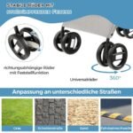 3-in-1 nešiojamas sulankstomas gyvūnų vežimėlis iki 15 kg su tinklelio langais (Mėlyna)