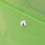 Mobilus vežimėlis su keturiais stalčiais ir ratukais (Mėlyna ir žalia)