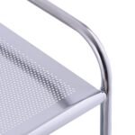 Mobilus vežimėlis su keturiais stalčiais ir ratukais (Mėlyna ir žalia)