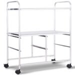 Daugiafunkcis keturių stalčių vežimėlis su ratukais (Spalvotas)