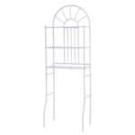 3 lygių vonios lentyna virš tualeto (Balta)