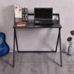 Sulankstomas rašomasis stalas (Juoda)