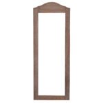 Pakabinama papuošalų spintelė su veidrodžiu (Ruda)