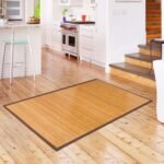 Bambukinė kiliminė danga 150x240 cm (Natūrali)