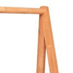 Bambusinis rūbų stovas su ratukais (Medžio)