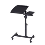 Mobilus reguliuojamo aukščio nešiojamojo kompiuterio staliukas (Juoda)