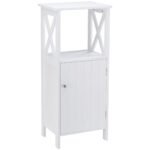 Universali vonios spintelė su reguliuojama lentyna (Balta)