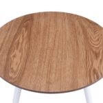 Daugiafunkcis apvalus kavos ir naktinis staliukas (Ø 56 cm) (Ruda)