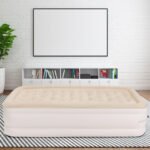 Savaime prisipučiantis oro čiužinys su integruotu elektriniu siurbliu (Chaki)