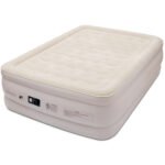 Savaime prisipučiantis pripučiamas čiužinys su integruota elektrine pompa 203 x 152 x 56 cm (Chaki)