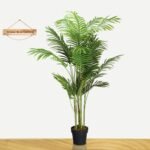 Realistiška dekoratyvinė dirbtinė palmė (Žalia)