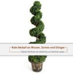 Dirbtinis spiralinis medis 120 cm (Žalia)