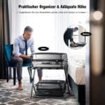 Sulankstomas bagažo stovas (Juoda)