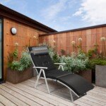 Reguliuojama lauko kėdė su pagalve (Pilka)