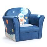 Vaikiška kėdutė su astronautų motyvais (Mėlyna)
