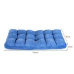 Reguliuojamas grindų krėslas su atlošu (Mėlyna)