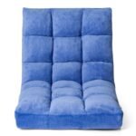 Reguliuojamas grindų krėslas su atlošu (Mėlyna)