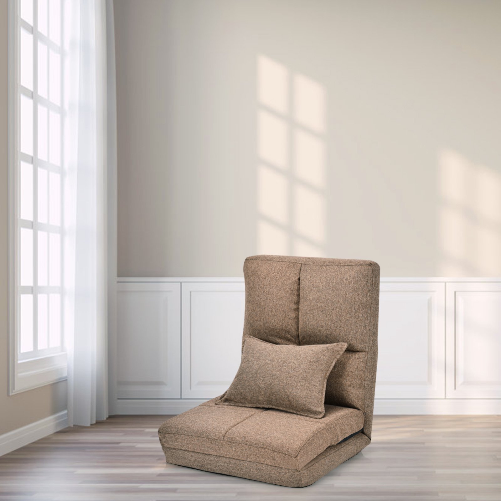 hw66919bk-_10_2 Sulenkiama paminkštinta sėdimoji kėdė (Ruda)