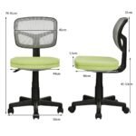 Biuro kėdė reguliuojamo aukščio ergonomiška (Žalia)
