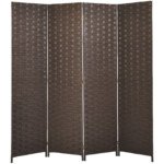 Sulankstomas pertvarų skirstytuvas 180 x 181 cm (Ruda)