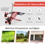 Hidraulinis vejapjovės keltuvas 227 kg keliamoji galia (Raudona)
