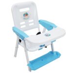 Daugiafunkcinė 4 viename vaikiška maitinimo kėdutė (Mėlyna)