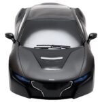 Nuotoliniu būdu valdomas transformuojamas automobilis-robotas (Juoda)