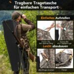 Taktinė medžioklės palapinė 2–3 asmenims 360° matomumas (Maskuotė)