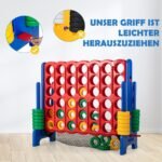 Didelis "4 iš eilės" žaidimas (119 cm) (Mėlyna)
