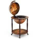 Stalinis baras su ratukais ir dangčiu 60 5 x 95 5 cm (Ruda)