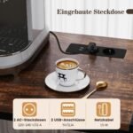 Virtuvės stovas su integruota rozete ir vyno laikikliu (Ruda)