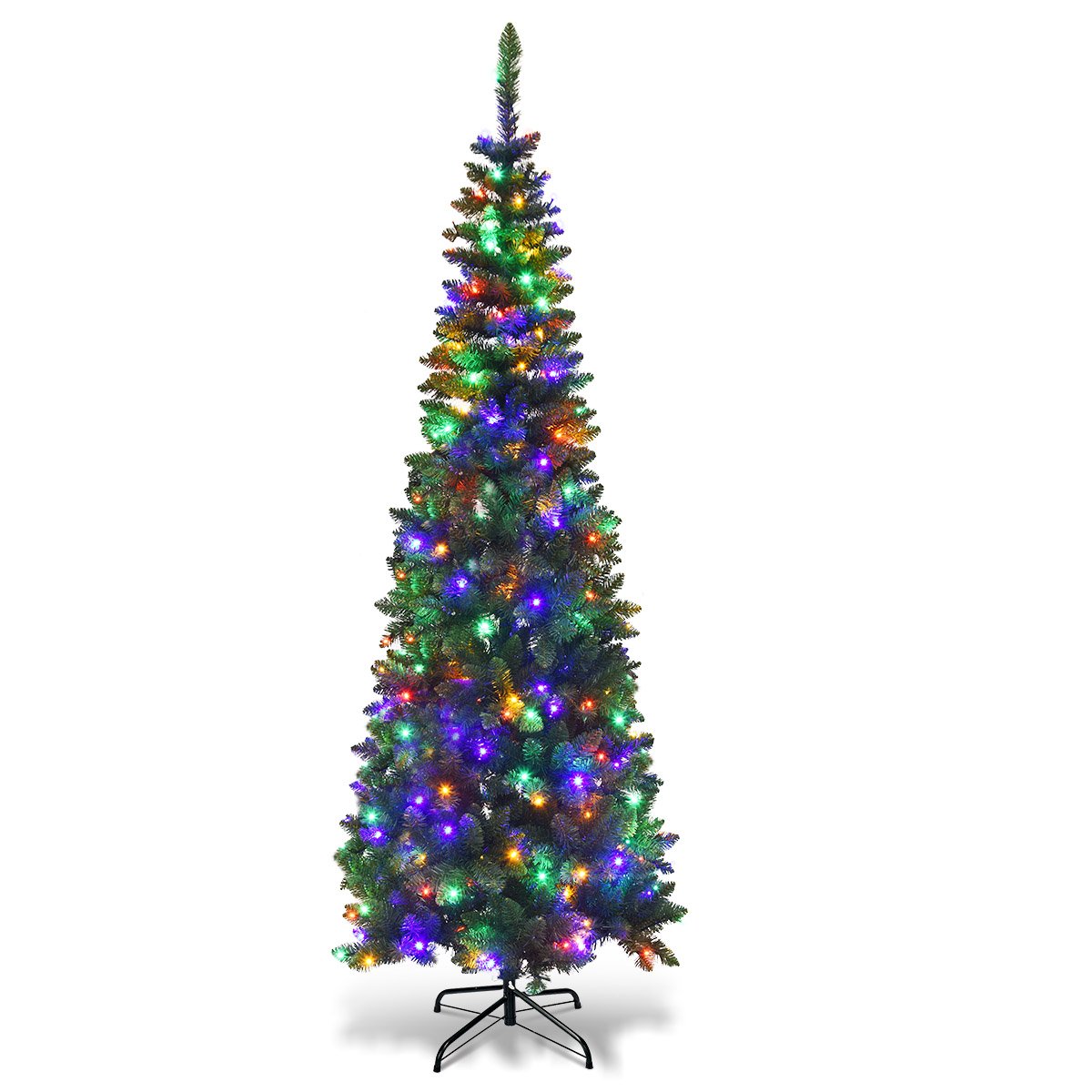 k_nstlicher-bleistift-weihnachtsbaum-cm22075de_3_ Kalėdinė eglutė su 1085 šakomis ir 350 LED žibintų 225 cm (Žalia)