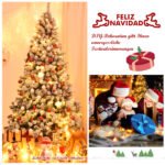 225 cm Kalėdų eglutė su metaliniu stoveliu padengta sniegu (Žalia ir balta)