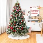 Dirbtinė Kalėdinė Eglutė 180 cm su Sniego Efektu (Žalia)