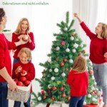 Kalėdinė eglutė 150 cm 515 šakų (Žalia)