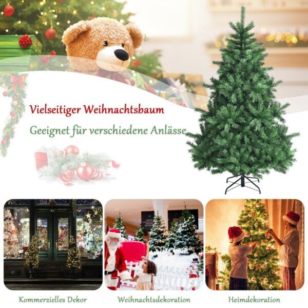 Dirbtinė Kalėdinė Eglė 180 cm 883 šakos (Žalia)