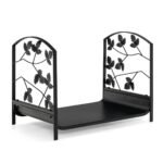 Stovas malkoms 48 x 34 x 41 cm (Juoda)