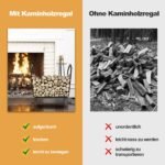 Metalinis malkų laikiklis su dekoratyviniais raštais (Juoda)