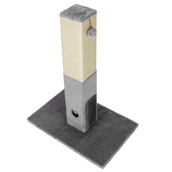 Vertikalus draskomasis namelis su masažine funkcija (Pilka)