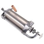 2 5 kg talpos dešrų kimštuvas su 4 skirtingais antgaliais (Sidabrinė)